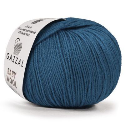 GAZZAL BABY WOOL 822; Состав: 40% Шерсть мериноса, 20% Кашемир ПА, 40% Акрил; 50 г/175 м