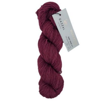 GAZZAL Wool Star (3823) 100% Тонкая шерсть мериноса супервош 100 г / 350 м