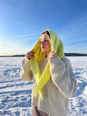 Мастер класс по вязанию косынки «бактус O’Chel»